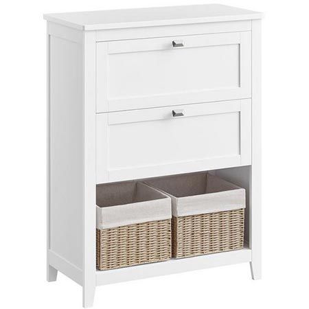🛀🏼 Vasagle Badezimmerschrank mit Schubladen & Fächer für 53,99€ (statt 75€)