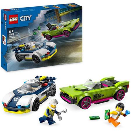 🚔 LEGO 60415 City Verfolgungsjagd Bauset für 13,79€ (statt 17€)