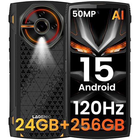 📱 Lagenio Panther 2 Pro Android Outdoor Handy, 8GB/256GB für 167,99€ (statt 280€)