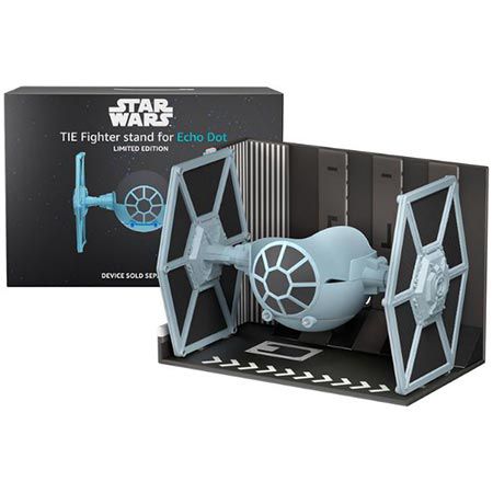 Star Wars TIE Fighter-Ständer für Echo Dot (4. & 5. Generation) für 50,99€ (statt 60€)
