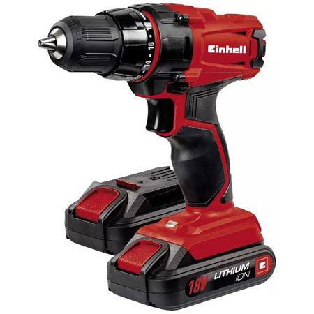 🔥 Einhell TC-CD 18-2 Li Akku-Bohrschrauber inkl. Koffer + 2 Akkus für 39,60€ (statt 75€)