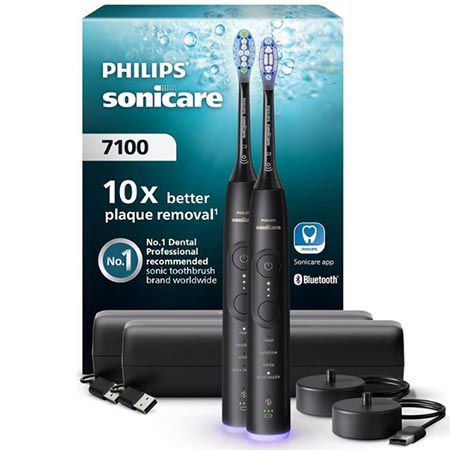 🪥 2er Set Philips Sonicare 7100 elektrische Zahnbürsten für 179,99€ (statt 194€)