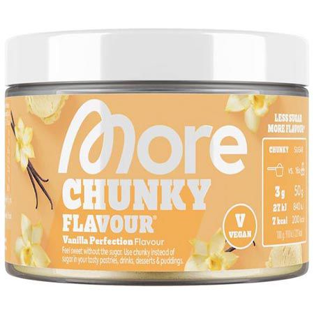 🍮 MORE Chunky Flavour Vanilla Perfection, 150g ab 9€ (statt 13€)