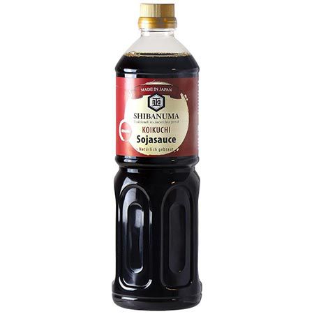 🥢 1 Liter Shibanuma Koikuchi Shoyu Dunkle Sojasoße aus Japan ab 4,74€ (statt 10€)