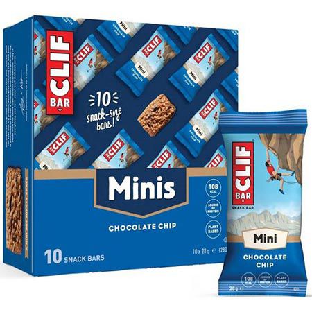 😋 10er Pack Clif Bar Mini Snackriegel Chocolate Chip für 8,54€ (statt 13€)