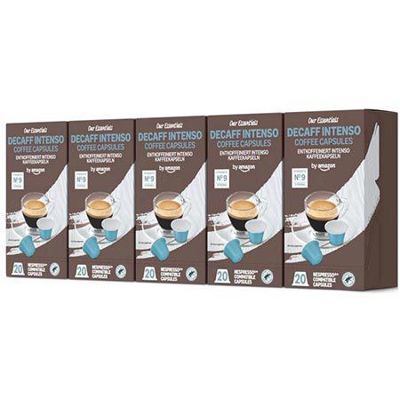 ☕ 100er Pack by Amazon Decaff Intenso Kaffeekapseln ab 10,54€ (statt 14€)
