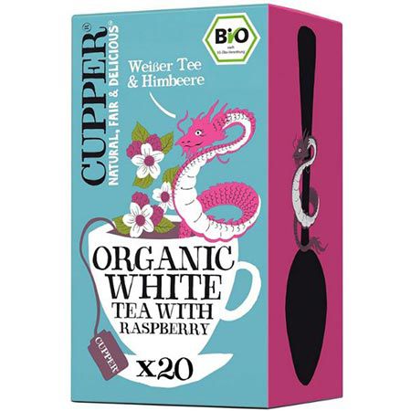🍵 Cupper Bio Weißer Tee mit Himbeere, 20 Beutel ab 1,79€ (statt 3€) 🍵 Cupper Bio Weißer Tee mit Himbeere, 20 Beutel ab 1,79€ (statt 3€)
