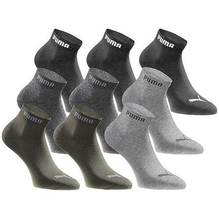 🧦 18 Paar PUMA Unisex Quartersocken Statement Edition für 32,29€ (statt 40€)