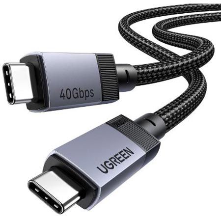 🖥️ UGREEN USB-C auf USB-C Kabel, 40 Gbps, 240W, 1m für 13,39€ (statt 20€) 🖥️ UGREEN USB-C auf USB-C Kabel, 40 Gbps, 240W, 1m für 13,39€ (statt 20€)