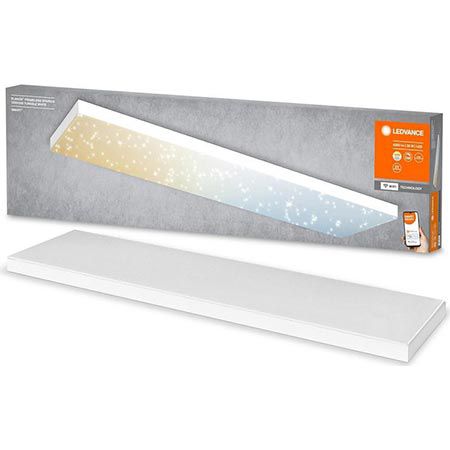 🔥 Ledvance SMART+ WiFi Sparkle-Panelleuchte, 120 x 30cm für 39,99€ (statt 89€)