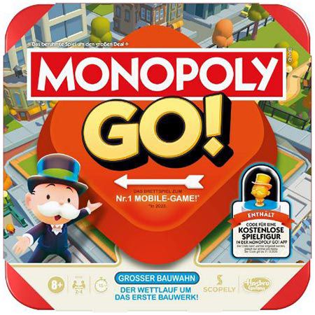 🎲 Monopoly GO! Brettspiel, Deutsche Version für 13,98€ (statt 20€)