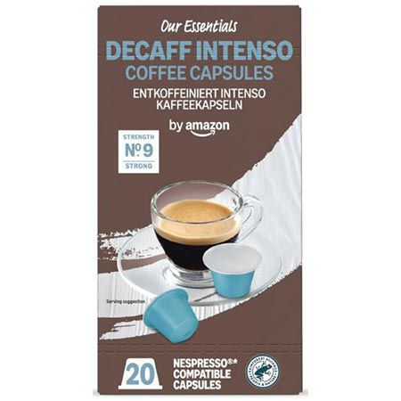 ☕ 100er Pack by Amazon Decaff Intenso Kaffeekapseln ab 10,54€ (statt 14€)