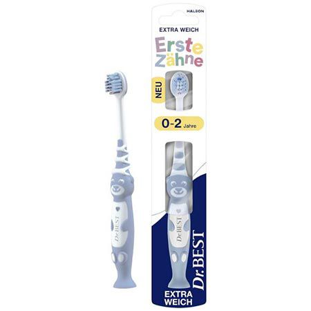 🪥 Dr. BEST Erste Zähne Zahnbürste, Weich ab 1,76€ (statt 2,49€)
