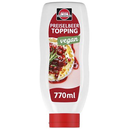 🍨 Schwartau Preiselbeersauce, Vegan, 770ml ab 6,84€ (statt 10€)