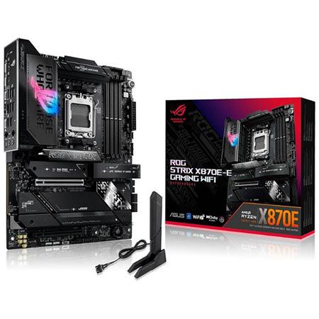 🖥️ ASUS ROG Strix X870E-E Gaming WiFi Mainboard (AM5) für 366,30€ (statt 432€)