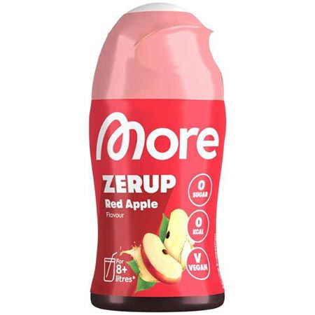 🍎 MORE Zerup Red Apple Zero Sirup, 65ml ab 4,06€ (statt 6€)