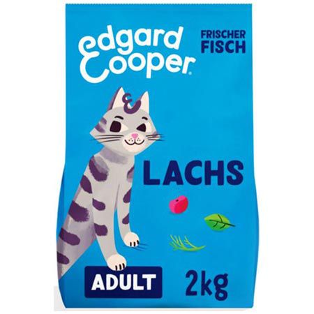 🐈 2kg Edgard & Cooper Katzen Trockenfutter mit Lachs ab 13,50€ (statt 21€)