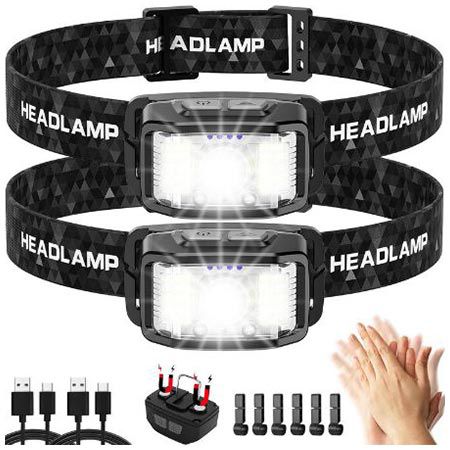 💡 2er Set Aaizplz LED Stirnlampe mit Akku, 2.000 Lumen, 16 Lichtmodi für 11,39€ (statt 19€) 💡 2er Set Aaizplz LED Stirnlampe mit Akku, 2.000 Lumen, 16 Lichtmodi für 11,39€ (statt 19€)