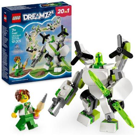 🤖 LEGO 71487 DREAMZzz Z-Blob’s 20-in-1 Spielzeug-Mech für 7,54€ (statt 11€)