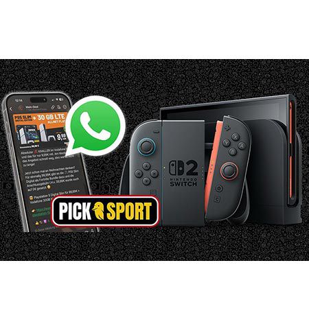 🚨WhatsApp Gewinnspiel zusammen mit PickSport und coolen Preisen🙌