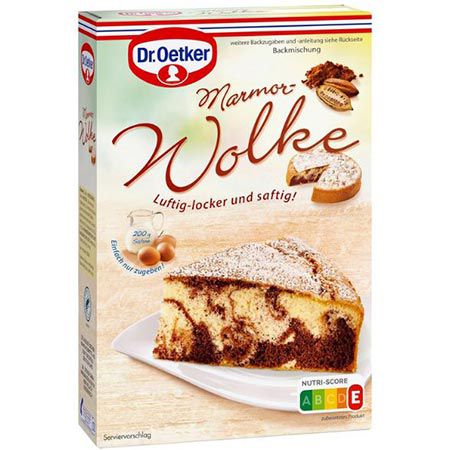 🍰 8er Pack Dr. Oetker Marmor-Wolke Marmorkuchen, je 455g für 20,92€ (statt 27€)