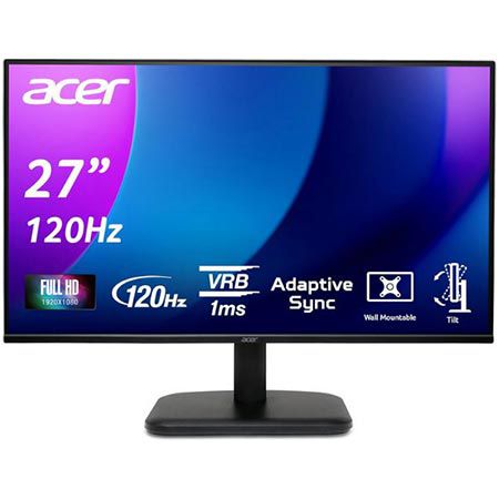 🖥️ Acer EK271 G 27″ Full-HD Monitor mit 120Hz für 84,99€ (statt 110€)