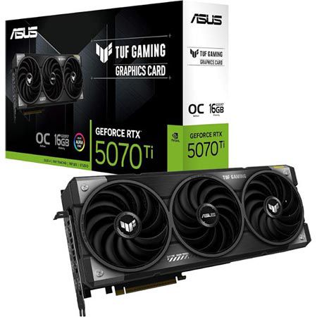 🖥️ ASUS TUF Gaming GeForce RTX 5070 Ti 16GB GDDR7 OC Edition für 790€ (statt 919€)