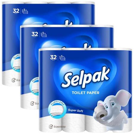 🧻 96 Rollen Selpak Toilettenpapier, Extra-Weich, 3-lagig für 26,44€ (statt 39€)