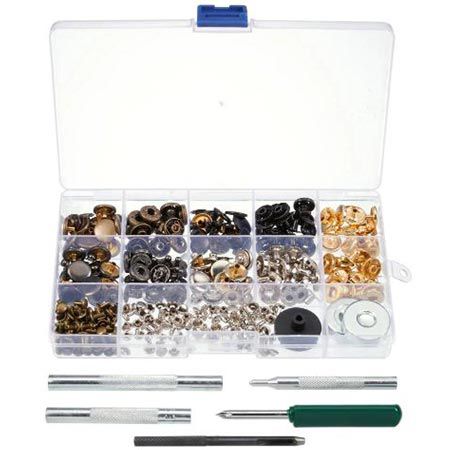 👖 Parkside Lochzangen Druckknopf Set, 358 teilig für 15,94€ (statt 21€)
