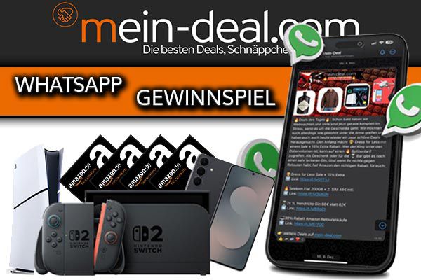 🔥💯 WhatsApp Channel Neustart mit fettem Gewinnspiel!🔥🔥 (2x PS5, 2x Switch 2, Galaxy S25 FE, + Amazon Gutscheine)