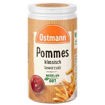 🍟 4er Pack Ostmann Gewürze Pommes Gewürzsalz klassisch, je 70g für 6,47€ (statt 9€)