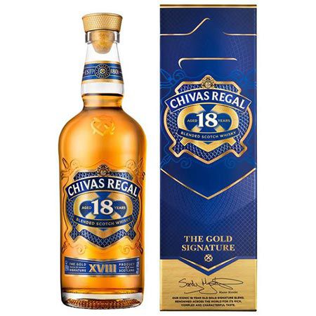 🥃 1 Liter Chivas Regal 18y Blended Scotch Whisky, 40% für 73,51€ (statt 91€)