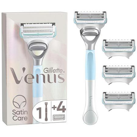 🪒 Gillette Venus Rasierer für den Intimbereich + 4 Klingen ab 17€ (statt 22€)