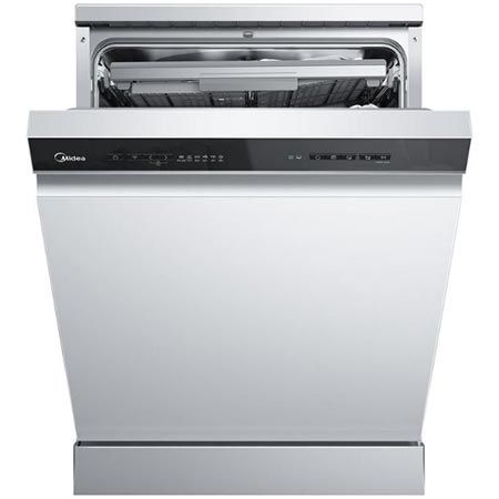 🍽️ Midea SF 7.60NW14B Geschirrspüler, Freistehend & Unterbaufähig für 424,95€ (statt 500€)