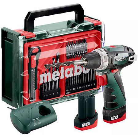 🧰 Metabo PowerMaxx BS BasicAkku-Bohrschrauber-Set 89,99€ (statt 103€)