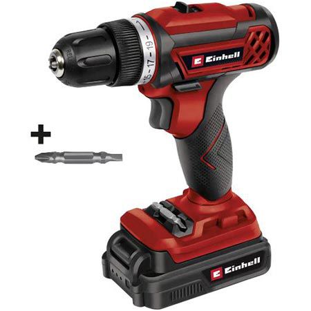🧰 Einhell TC-AS 18 LI/2 Kit Akku-Bohrschrauber für 29€ (statt 49€) – B-Ware