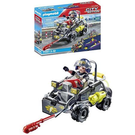 🚓 Playmobil 71147 City Action SWAT-Multi-Terrain-Quad für 9,99€ (statt 16€)