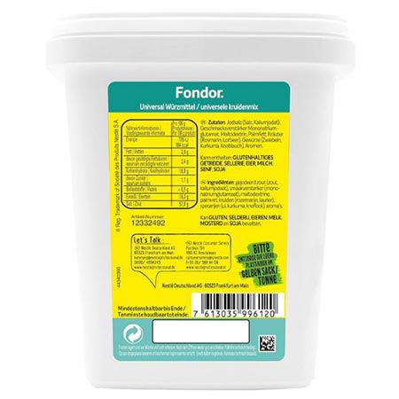 🍲 Maggi Professional Fondor Universal Würzmittel, 900g ab 7,19€ (statt 10€)