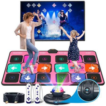 🎶💃 FWFX Elektronische Tanzmatte mit Kamera & Zubehör für 97,99€ (statt 150€)