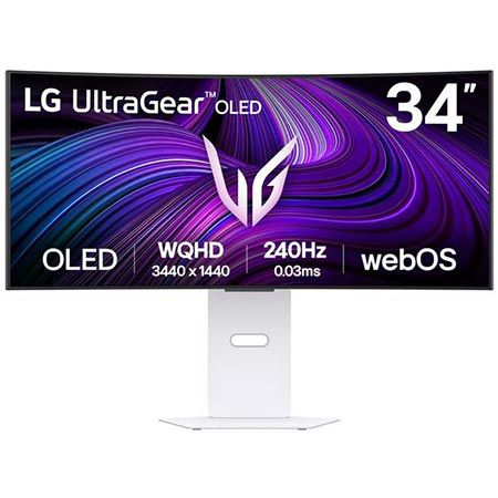🖥️ LG UltraGear 34″ Curved OLED Smart-Gaming-Monitor mit 240Hz für 740€ (statt 900€)