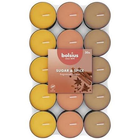 🕯️ 30er Packs Bolsius Duft Teelichter in versch. Sorten, 38mm für je 3,79€ (statt 5€)