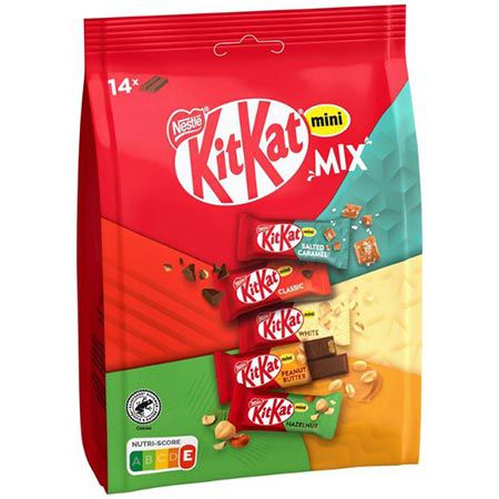 🍫 Nestlé Mini Mix Schokoladenriegel, 14 Riegel ab 3€ (statt 5€)