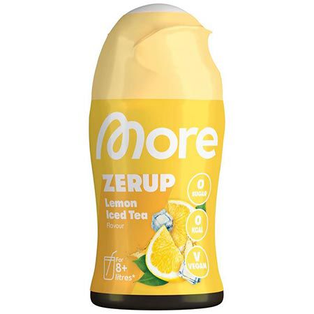 🍹 MORE Zerup Lemon Iced Tea, 65ml (ergibt 8L) für 4,06€ (statt 6€)