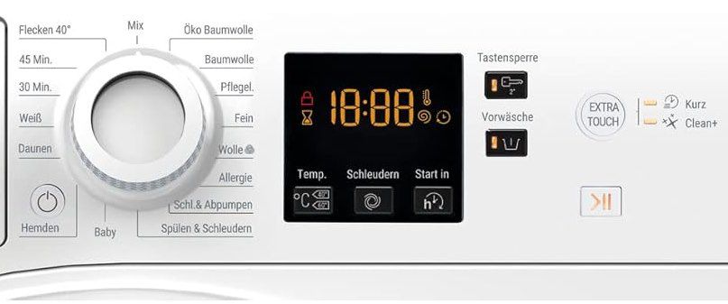 🧺 Bauknecht BPW 814 B Waschmaschine (8kg) für 306,99€ (statt 379€)