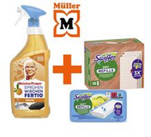 🧹 Couponplatz: 2x Meister Proper Spray kaufen, 1x Swiffer S-Größe (Bodentücher, Staubmagnet, Starter) gratis dazu 🧹 Couponplatz: 2x Meister Proper Spray kaufen, 1x Swiffer S-Größe (Bodentücher, Staubmagnet, Starter) gratis dazu