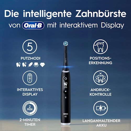 🪥 Oral B iO Series 6 Plus Edition Elektrische Zahnbürsten Doppelpack für 179,99€ (statt 220€)