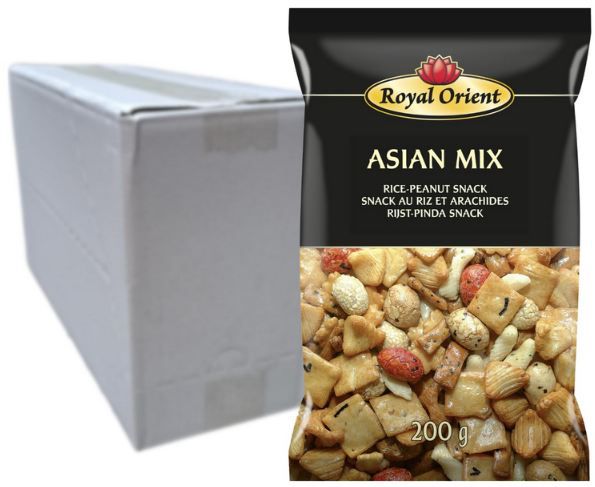🥜 12er Pack Royal Orient Asiatischer Snack Mix, je 200g ab 25,46€ (statt 33€)