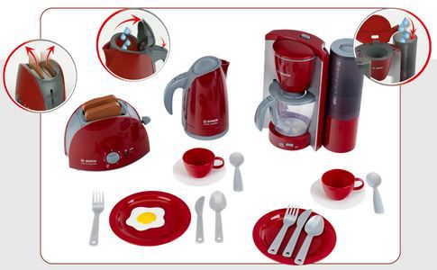 🚸 Bosch Theo Klein 9564 Küchen Spielset für 15,30€ (statt 36€)