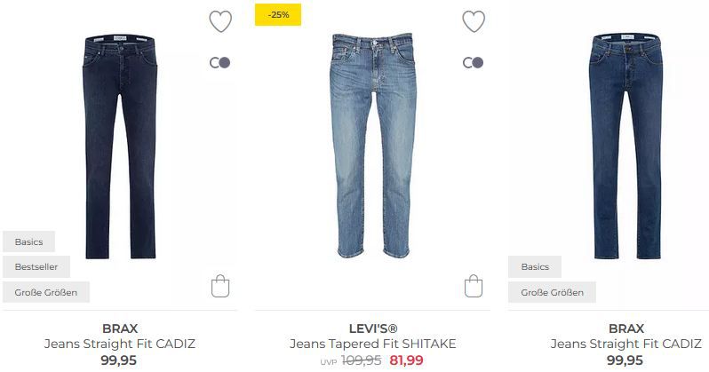 👖 Kastner & Öhler Jeans Sale + 20% Extra (G-Star, Levis, Tommy Hilfiger u.v.m.) 👖 Kastner & Öhler Jeans Sale + 20% Extra (G Star, Levis, Tommy Hilfiger u.v.m.)