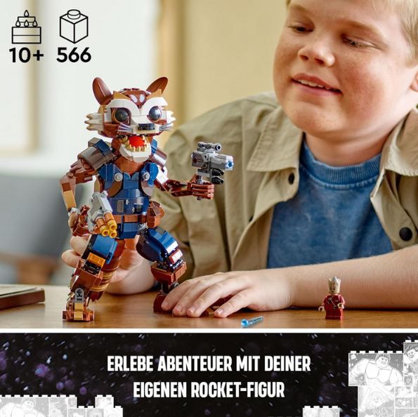 🦡 LEGO 76282 Marvel Rocket & Baby Groot für 39,37€ (statt 45€)